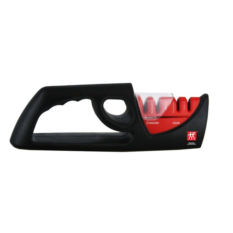 Zwilling 4-Stage Pull-Through Knife Sharpener Zwilling 4-Stage Pull-Through Knife Sharpener