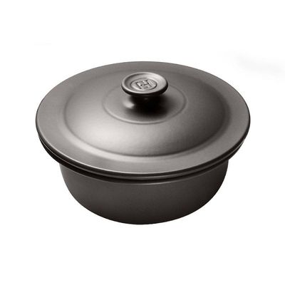 Emile Henry Cocotte w/Cover Graphite