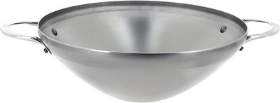 de Buyer Mineral B Element Wok 12.5 in/32 cm