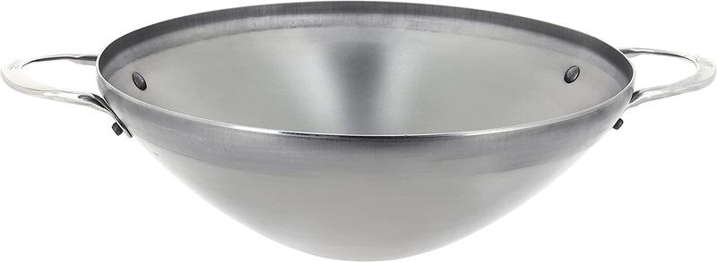 de Buyer Mineral B Element Wok 12.5 in/32 cm
