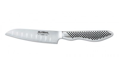 Global GS-57 Fluted Santoku 4 in/11 cm
