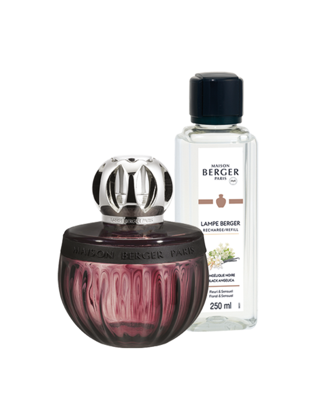 Lampe  Berger Duality Lamp Black Angelica Gift Set