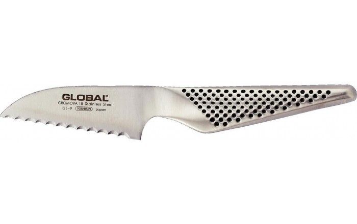 Global GS-9 Tomato Serrated Knife 3 in/8 cm