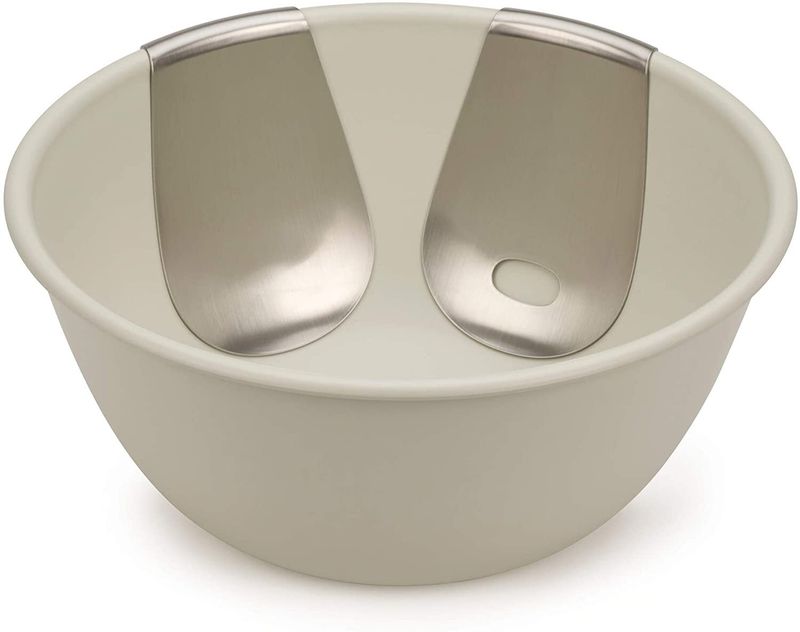 Joseph Joseph Uno Salad Bowl With Stainless Steel Servers