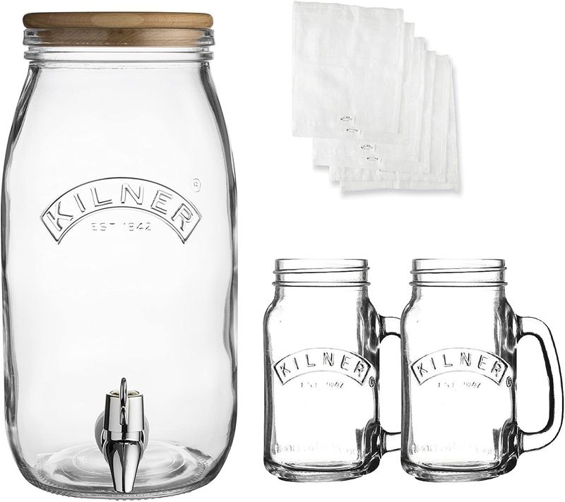Kilner Kombucha Drink Making Set 3 L