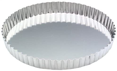 Gobel Fluted Round Tartlet Pan With Removable Bottom 9 in