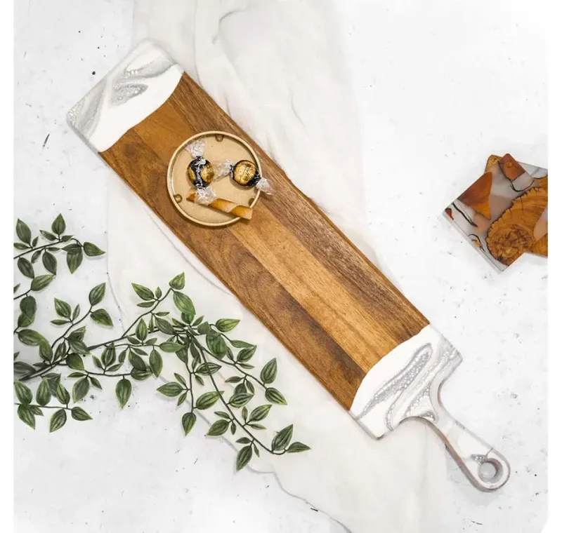 Lynn & Liana Designs Acacia Baguette Boards