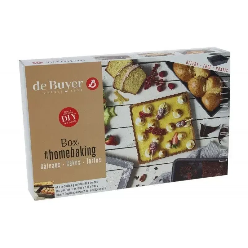de Buyer Box Homebaking Cakes & Tartes Set 3 pc