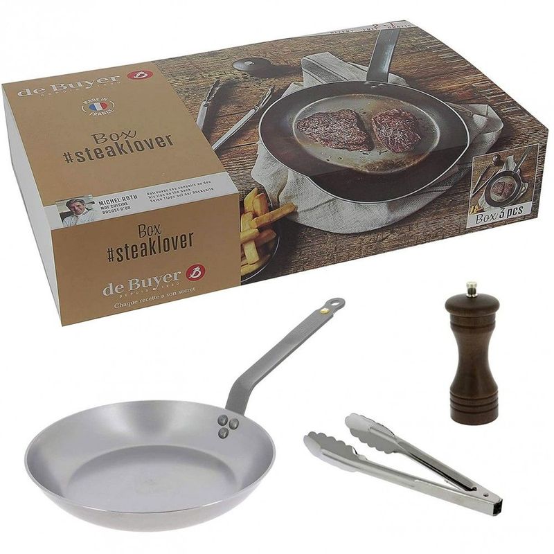 de Buyer Box Steak Lovers Set 3 pc