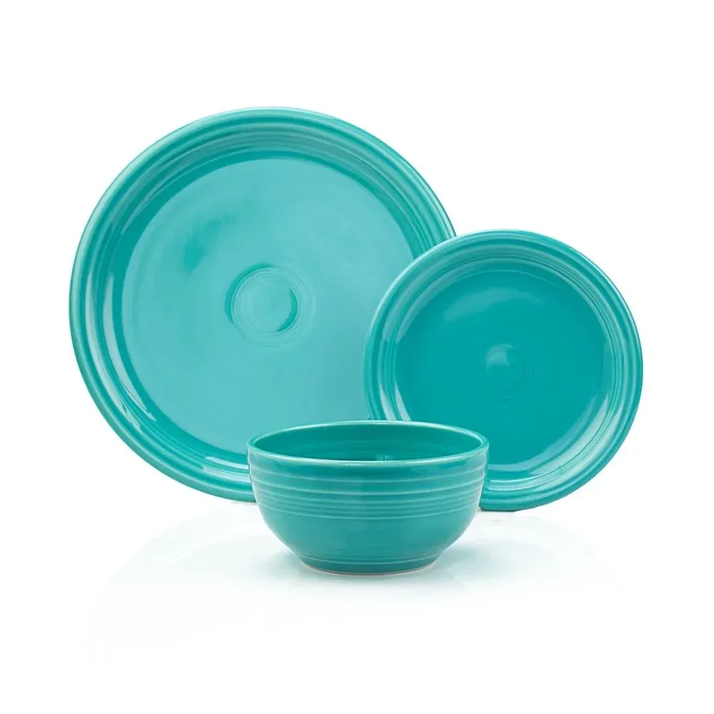 Fiestaware Bistro Set 3 pc, Colour: Turquoise