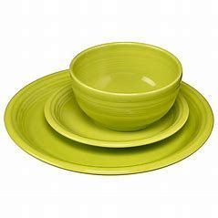 Fiestaware Bistro Set 3 pc, Colour: Lemon Grass