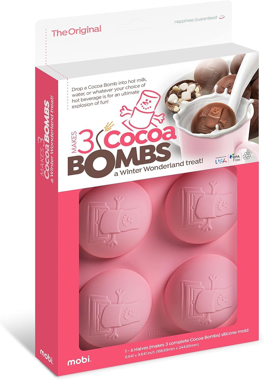 Mobi Cocoa Bombs Silicone Molds