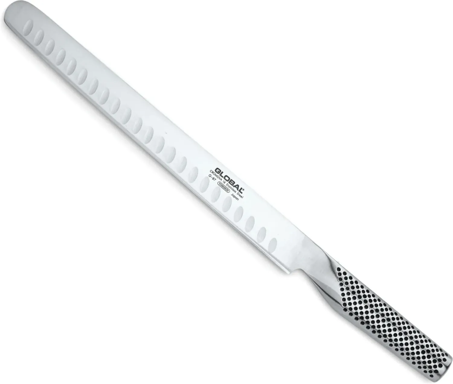 Global G-87 Fluted Ham/Salmon Slicer 11 in/27 cm