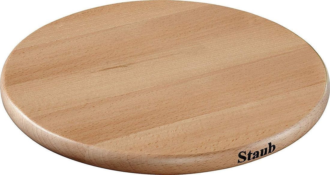 Staub Magnetic  Wood Trivet 6.5 in /16 cm