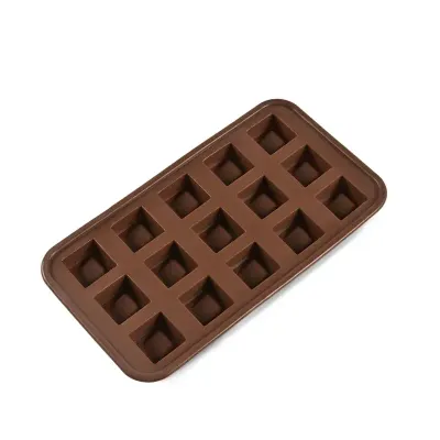 Orly Cuisine Cool Kitchen Silicone Square Chocolate Moulds 15 pc
