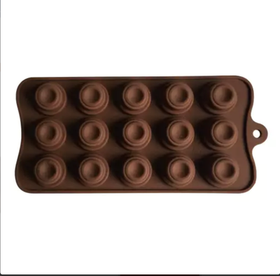 Orly Cuisine Cool Kitchen Silicone Round Chocolate Moulds 15 pc