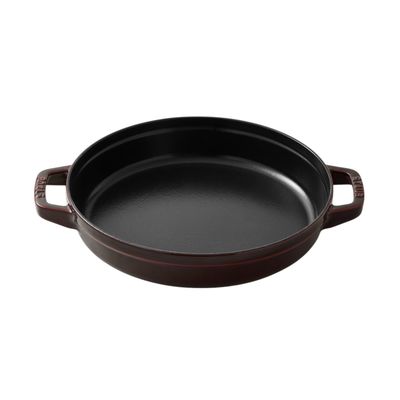 Staub Cast Iron Double Handle Fry Pan 34 cm