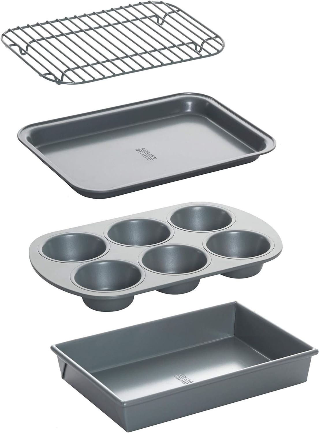 Chicago Metallic Toaster Oven Set