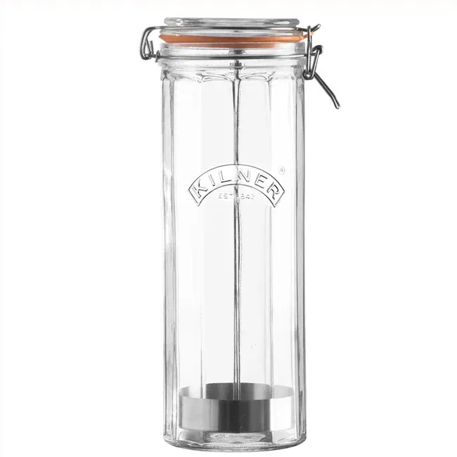 Kilner Glass Faceted Spaghetti Dispenser 74 oz/2.2 L