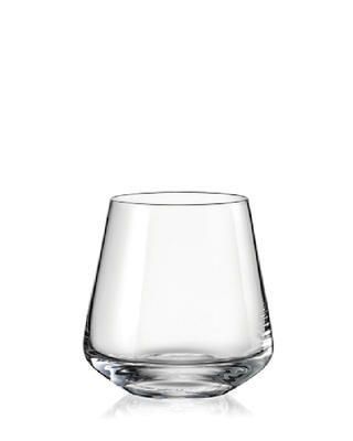 David Shaw Crystalex Sandra Whiskey Tumblers 400 ml Set of 6