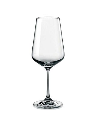 David Shaw Crystalex Sandra Wine Glasses 450 ml Set of 6