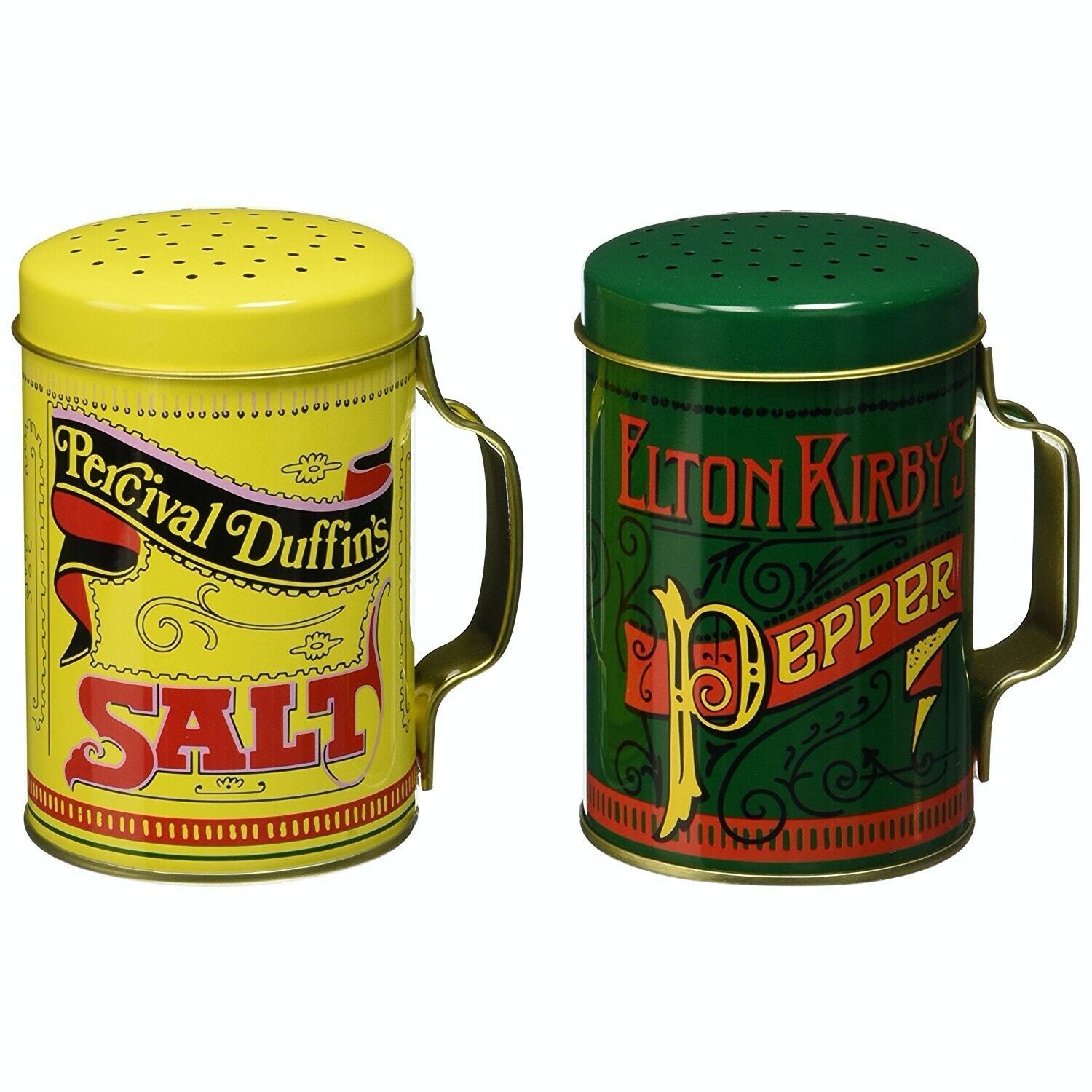 Fox Run Nostalgic Salt & Pepper Shaker Set