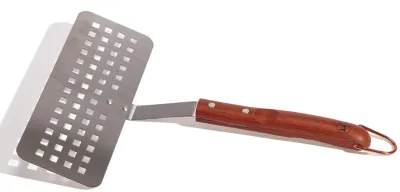 Outset BBQ Fish Spatula w/Rosewood Handle