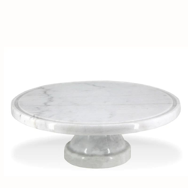 Natural Living Marble Cake Stand 29.5 cm