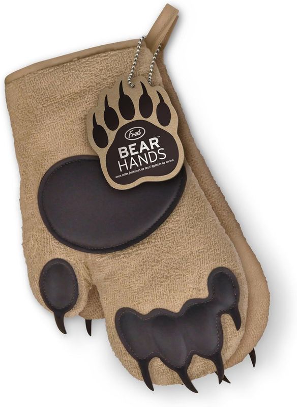 Fred Bear Hands Oven Mitts