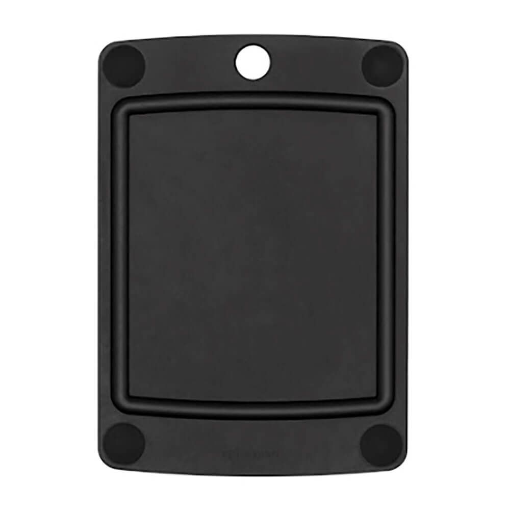 Epicurean Cutting Board Black w/Buttons 14.5 in  x 11 in