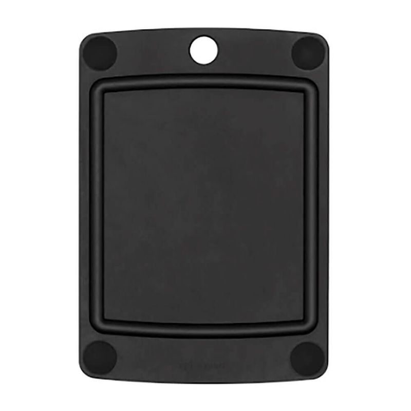 Epicurean Cutting Board Black w/Buttons 14.5 in  x 11 in