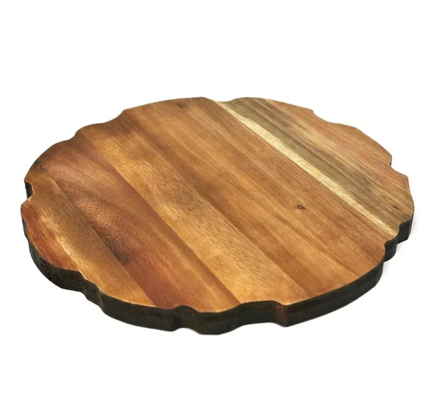 Natural Living Alpine Acacia Charcuterie Board