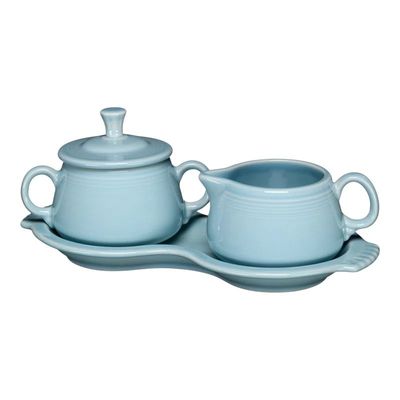 Fiestaware Cream & Sugar Set w/Tray