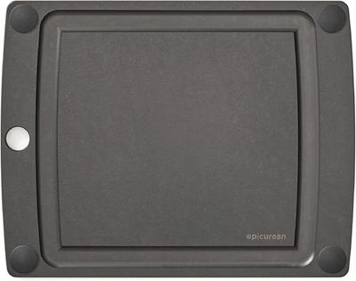 Epicurean Cutting Board Black w/Buttons 17.5 in x 13 in