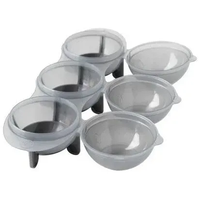 Tulz Ice Sphere Molds Grey