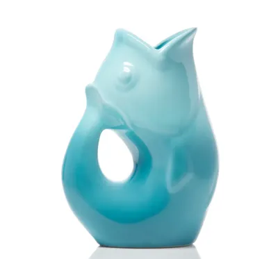Gurgle Pot Fish Pitcher