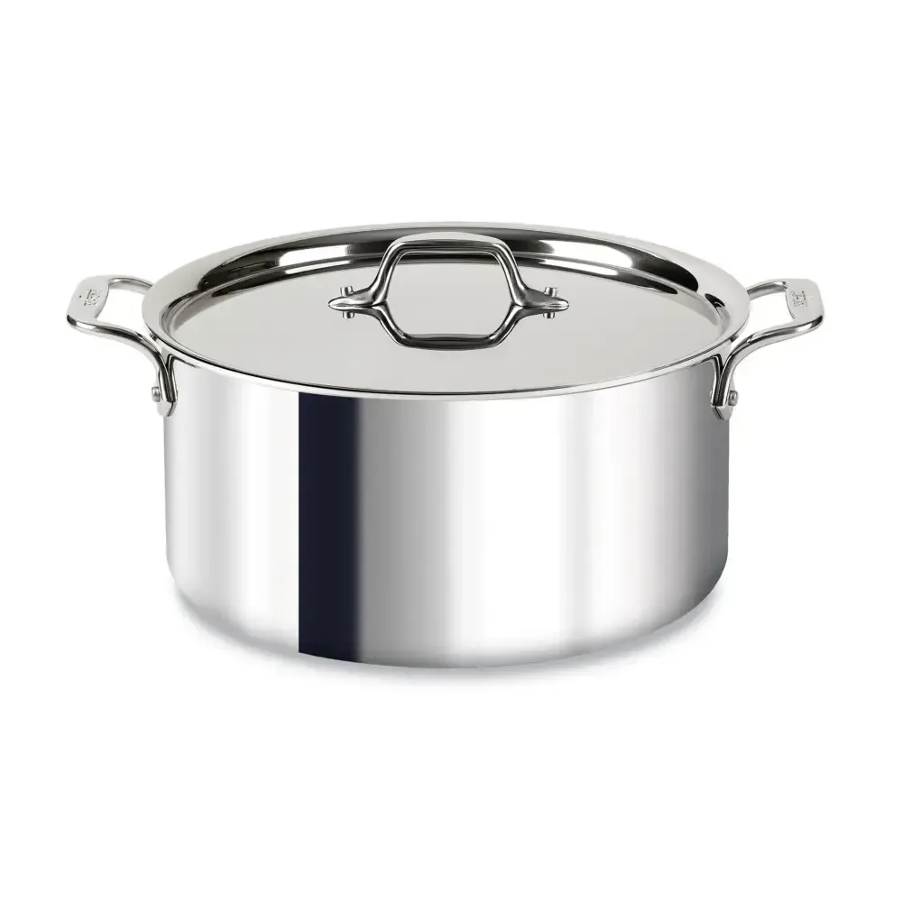All Clad D3 Stockpot w/Lid 8 Qt