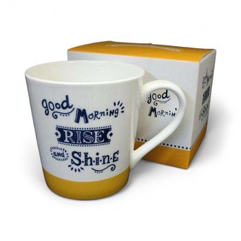 Chasing Rainbows Good Morning Mug 10 oz