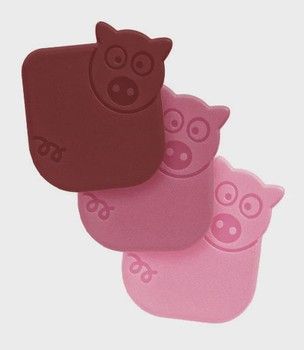 Tovolo Pig Pan Scrapers Set of 3