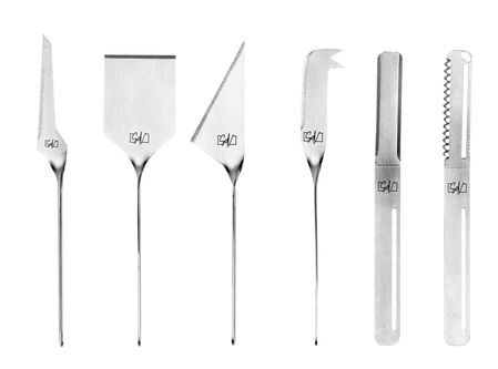 Style de Vie Cheese & Butter Knife Silver Set of 6