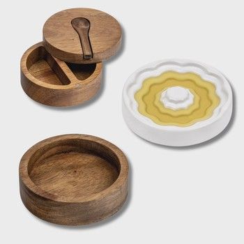 Style de Vie Olive Oil Plate Set 3 pc