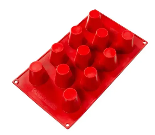 Fat Daddio’s Silicone Baba Mold 8 in