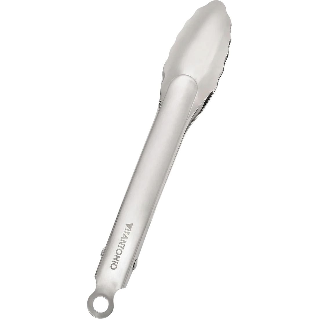 Adamo Vitantonio Stainless Steel Gravity Locking Tongs 9 in