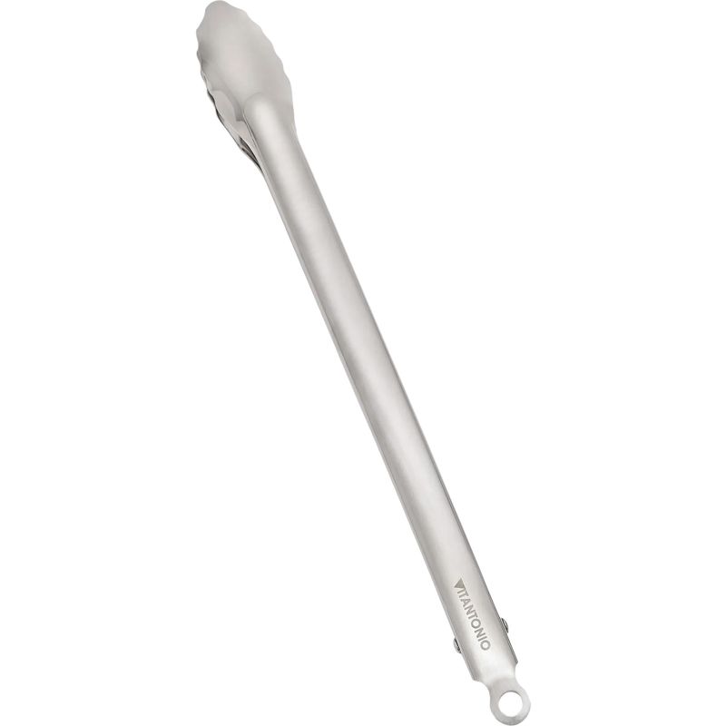 Adamo Vitantonio Stainless Steel Gravity Locking Tongs 16 in
