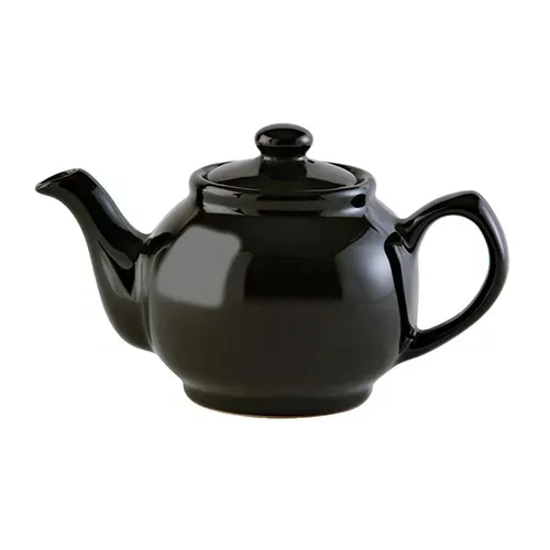 Price & Kensington Classic  Stoneware Teapot Black 6 cup