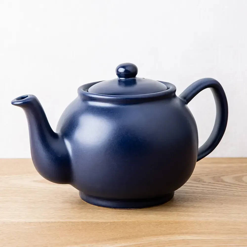 Price & Kensington Matte Teapot Navy 6 Cup