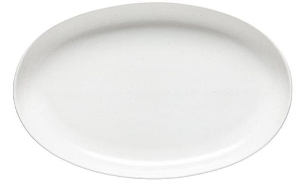 Casafina Pacifica Oval Platter Salt 15 in