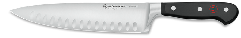 Wusthof Classic Hollow Edge Cook's Knife 8 in Wusthof Classic Hollow Edge Cook's Knife 8 in