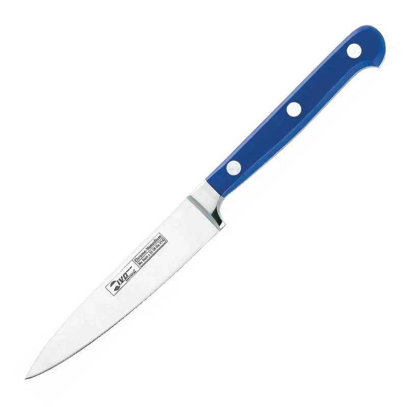 IVO EuroPro Paring Knife w/Blue Handle 4 in