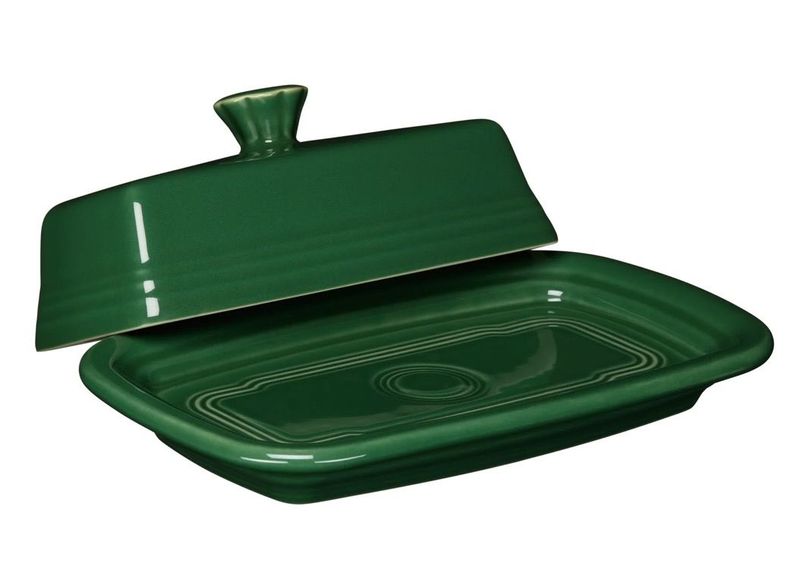 Fiestaware Covered Butter Dish Jade